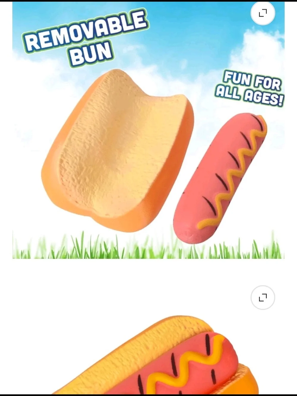 Sunny Days Squishy Hot Dog 🌭